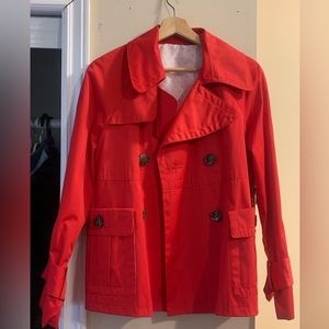Brand new Izod red utility jacket size medium